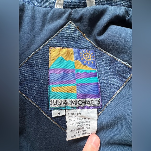 Medium Oversized 90’s Julia Michaels Outerwear - Picture 2 of 5